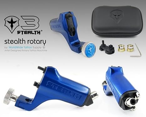 STEALTH GENERATION 3.0 Liner & Shader Tattoo Machine (BLUE)