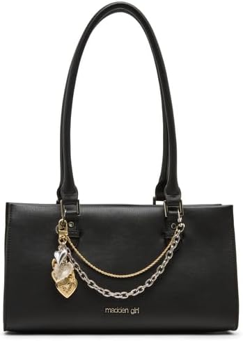Madden Girl AHAZEL E/W Tote, Black