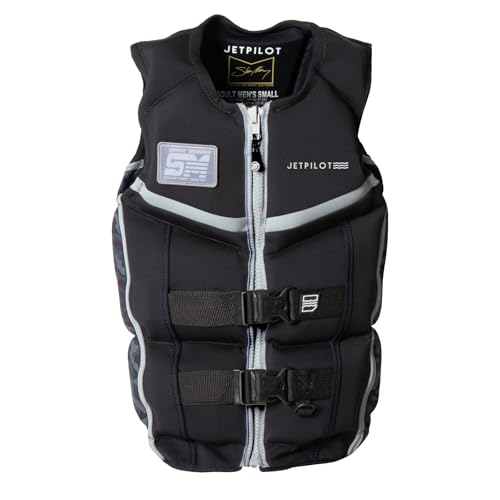 Jetpilot Unisex Adult Life Jacket, Shaun Murray Neoprene Life Vest, USCG and Transport Canada Approved PFD, Great for Paddle Boarding Boating Surfing Sea Kayaking Fishing Skiing