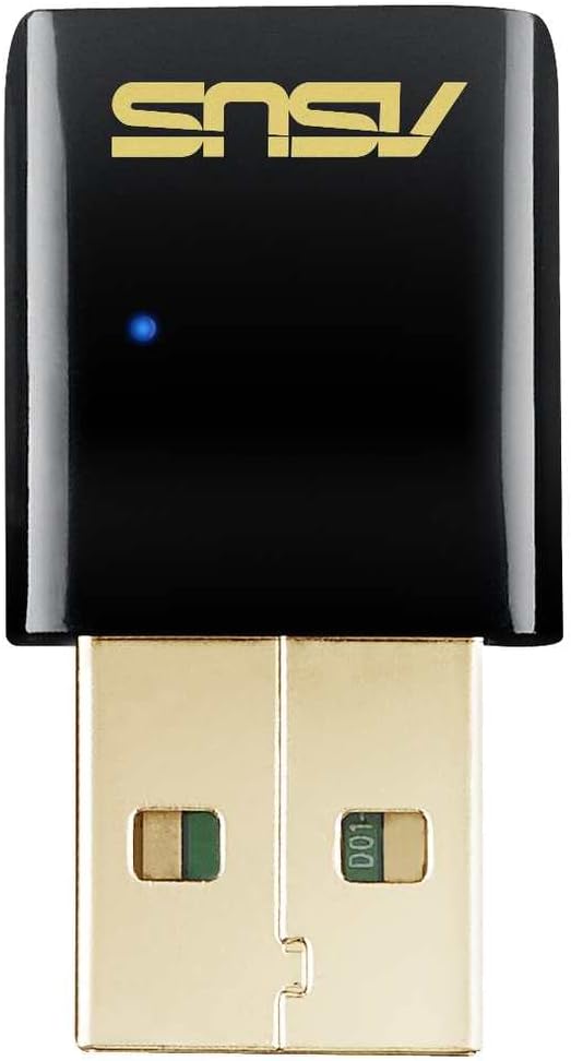 Asus Dualband Wirel. AC600 USB, USB-AC51