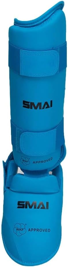SMAI Karate Shin Instep Guard WKF Karate Shin Pad