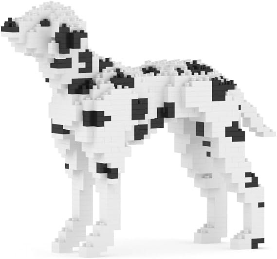 JEKCA Dalmatian 01S-M01 | Dog Plastic Building Blocks | Age 14+