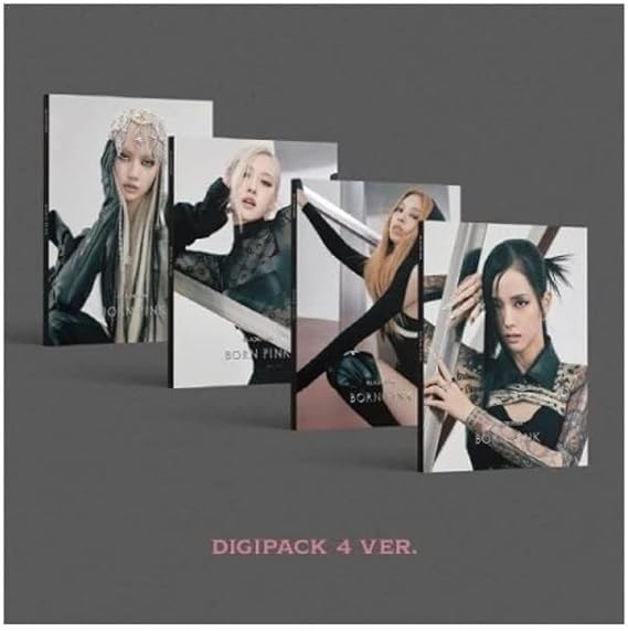YG PLUS Blackpink - Born Pink [DIGIPACK ver.] 2nd Album+Free Gift (JISOO+Jennie+Rose+Lisa ver. Set) (YGP0182)