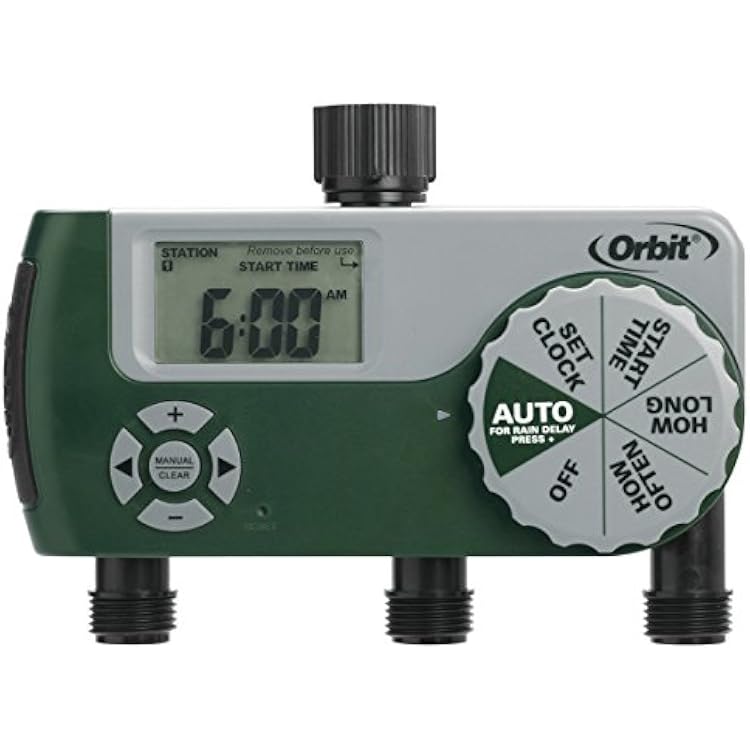Garden Accessory Irrigation Timer Automatic Digital Eco Series 3 Port