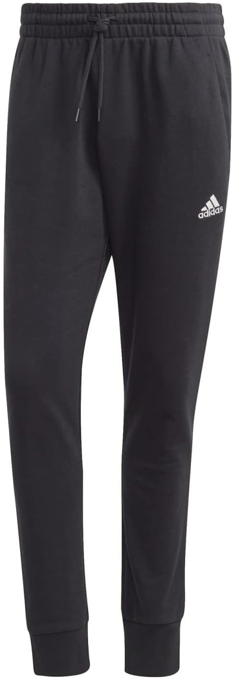 adidas Men's Essentials Fleece 3-Stripes Tapered Cuff Pants
