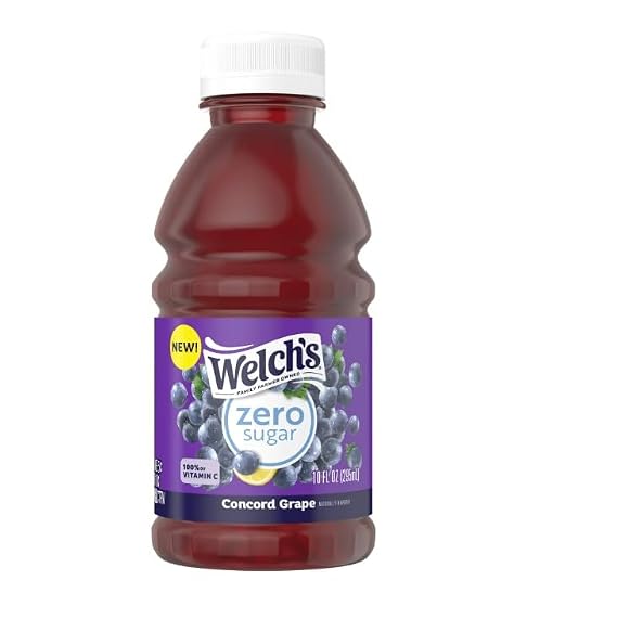 10 Fl Oz Zero Sugar Drink - Concord Grape - 6pk