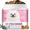 No Poo Chews for Dogs - 120 Ct Chicken Flavor -Coprophagia Deterrent with Capsimax, 8 Probiotics & 7 Digestive Enzymes, Fresh Breath Support, Gut Health, All Breeds & Ages (Chicken)