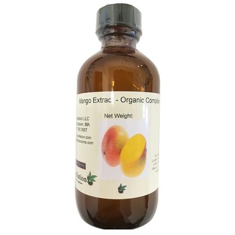 OliveNation Mango Flavor Extract TTB, PG Free, Natural - 4 fl oz | Sugar Free Liquid for Sweet Fruity Taste/Aroma in Baking, Sauces, Frosting/Fillings, Frozen Treats - TTB-Approved for Brewing