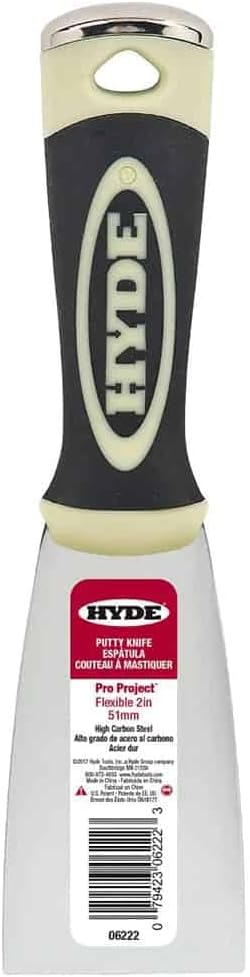 Hyde Tool 06222 2-Inch Flexible Putty Knife