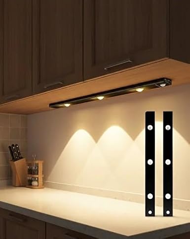 Sensörlü LED Dolap Altı Aydınlatma 40 cm, Şarjlı USB, 3 Renk Modu (3000K-4000K-6400K), Hareket Sensörlü, Manyetik Mutfak Dolap İçi Işık CT-2464 [Enerji Sınıfı F]