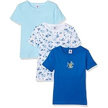 Petit Bateau Boys 3 Pack Short Sleeve Shirts