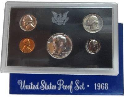 Proof Set in Original Box 1968 S Proof