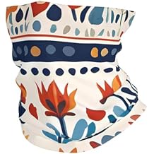 Swedish Dala Horse Folk Picture Headscarf, headband, multifunctional sports mask, men's and women's towel