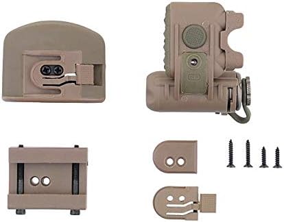 ArmorMason Military Helmet Mount Light - IR Strobe - IFF Marker (Tan)