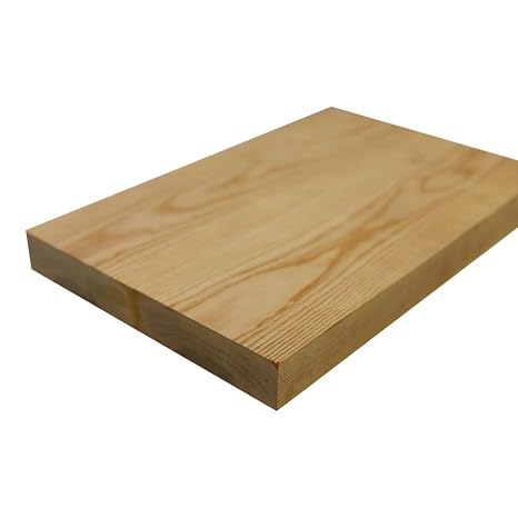 Exotic Wood Zone's White Ash Wood Guitar Body Blank - Luthier Tonewoods (Unplanned & Unglued) 21" x 15" x 2"(2 Pieces)