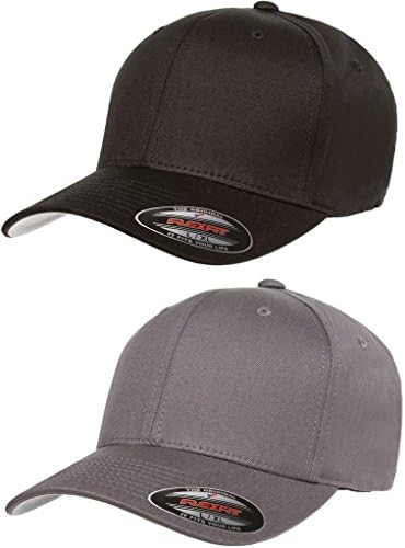 Flexfit 2-Pack Premium Original Cotton Twill Fitted Hat