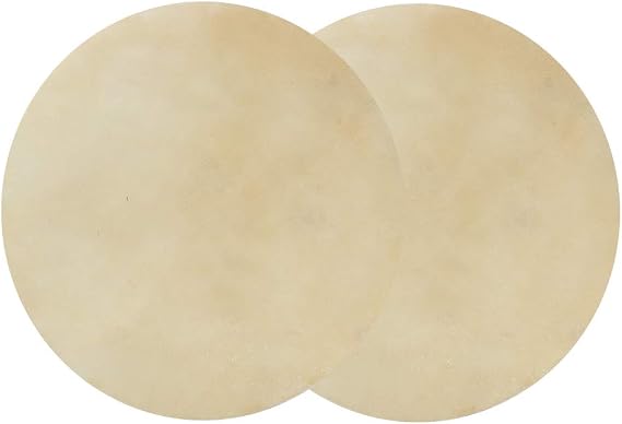 Greensen Faux Buffalo Leather Drum Head, Transparent Sound, Durable Material for African Bongo Drums for African Enthusiasts (8.5 inches)