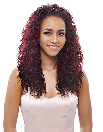 Janet Collection New Easy Quick AGATHA Half Wig (1 - Jet Black)