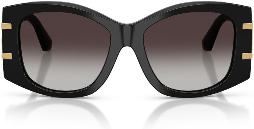 DOLCE & GABBANA 0DG4501 501/8G Black 54/17/145 WOMAN Sunglasses