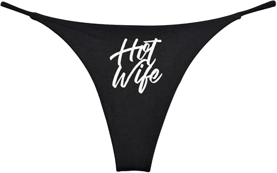 Hotwife Novelty Thong G String Bride Bachelorette Underwear Gift