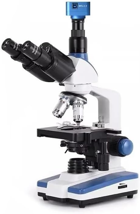Microscope 40X-2500X USB Professional Compound Biological Microscope w/Adjutable Mechanical XY 3D Stage for Educational Science Lab(USB3.0 Full Kit)