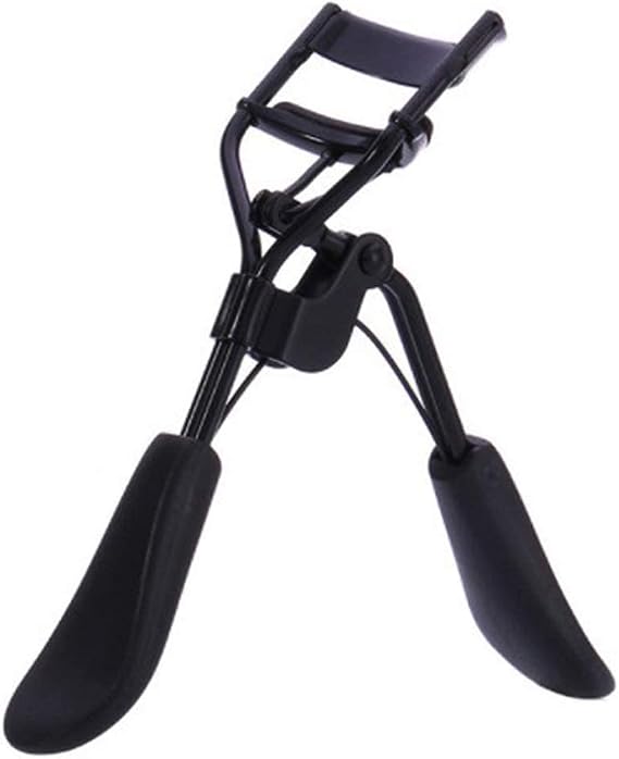 Black Portable Eyelash Curler - Crimps and Curls Lashes for Perfect,Portable Eyelash Curler Maker Eye Lashes Clip Women Beauty Cosmetic Tool Gift,Makeup Brushes and Tools
