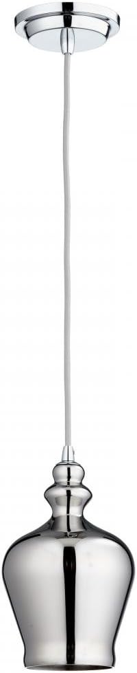 Cyan Design 06485 Calista 1 Light Pendant,Chrome
