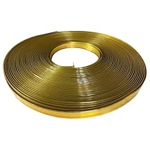 Upgrade New Material Trim Cap 26mm 1in x 40m 131ftroll Arrow Trim Cap for Channel Letter Making Gold