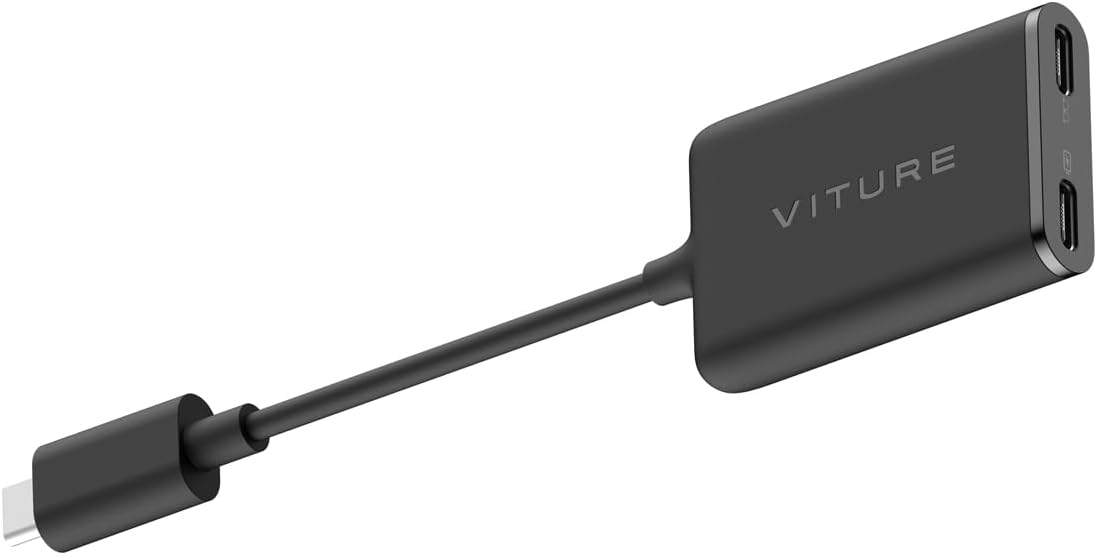 VITURE One USB-C XR Glass Charger Adapter Pro for iPhone 1515 Pro, Charge and Play, Multiscreen, Space 3D Experience, Spatial Video Support