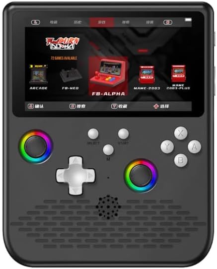 Retro Handheld Game Console, 64G, 5.0 Inch IPS HD Screen, Linux System, Portable Mini Console