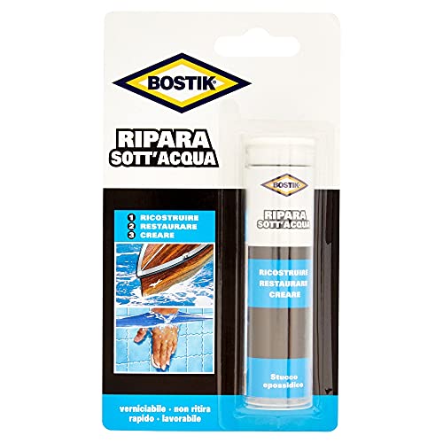 Bostik Glue 10911 for Underwater Repairs, White, 56 Grams
