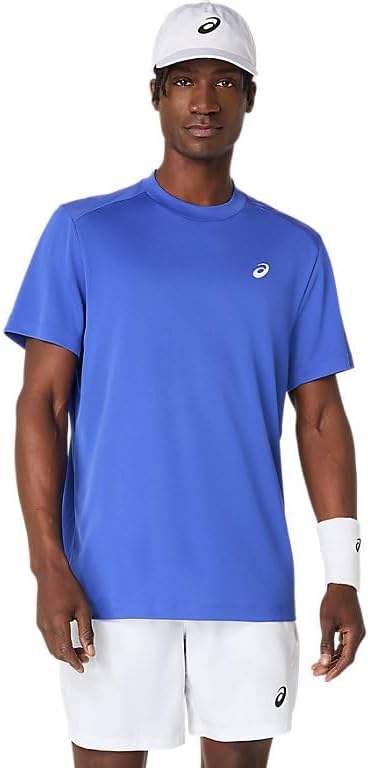 ASICS Men's Court Short Sleeve TOP Tennis Apparel
