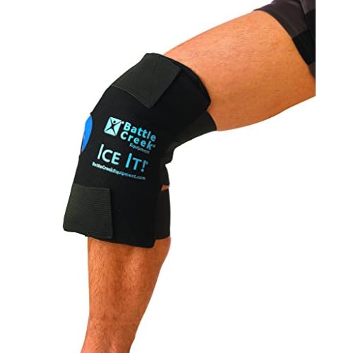 Cold & Hot Therapy System Ice Pack Wrap - Ice It MaxCOMFORT Knee 512 Ideal for Pain Relief, Recovery from Physical Activity, and Every Day use. - from Battle Creek Equipment