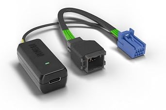 Dongar Classic - Dash cam Power Adapter 8-Pin Type A for Honda Vehicles. Compatible with Various Models. Built-in USB Power Source, Connects to Rearview Mirror, Easier & Quicker Than a hardwire kit