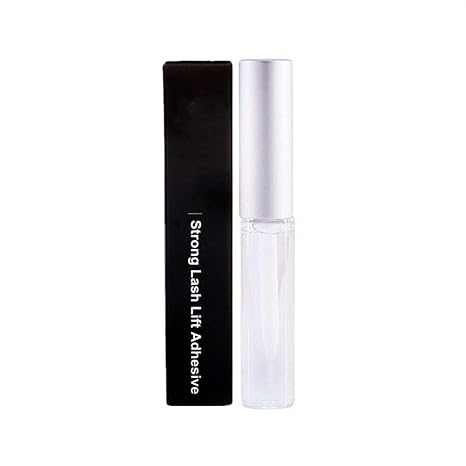 Strong Lash Lift Glue Sticky Eyelash Perm Adhesive Durable Eyelash Lifting Brow Lamination Fixing Gel Set Lashes Firmly Ultra Stickiness Easy Clean After Lash Lifts Better Bonding Gel 7ml (Clear)