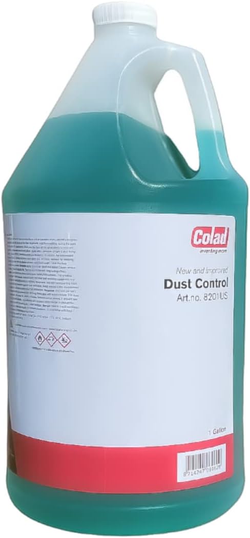 Colad Improved Paint Booth Dust Control 1 Gallon Solution for Automotive Paint Booths, Overspray & Contaminant Prevention in Body Shops