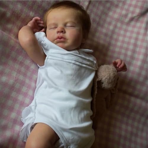 Zero Pam Life Like Reborn Baby Dolls 20 Inch Full Silicone Reborn Baby Girl Realistic Silicone Babys Dolls Full Body Real Life Newborn Doll Anatomically Correct Infant Doll for Kids