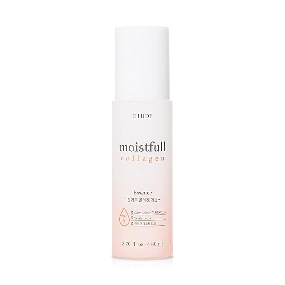 ETUDE Moistfull Collagen Face Serum Essence, Hydrating, 2.70 fl oz