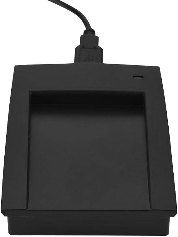 125Khz Smart RFID ID Card Reader, Smart Card Reader Writer USB Proximity Sensor Door Access Control Sensor No Drive for Access Control