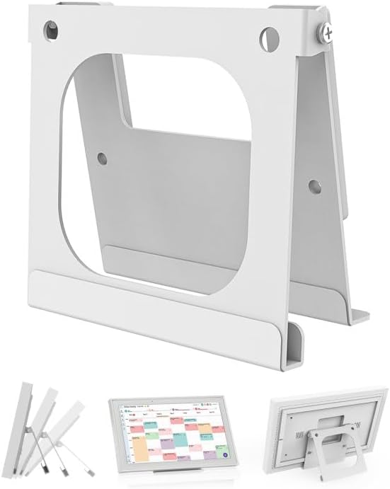 LANGZIHT Adjustable Desktop Stand for Skylight Calendar 15''– Heavy-Duty Metal, Infinite Tilt Adjustment – Premium Accessory for Skylight Digital Calendar