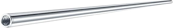 Threaded Taper for Threaded Jewelry Piercing Tool Stainless Steel for Ears, 1.2 mm Inner Thread