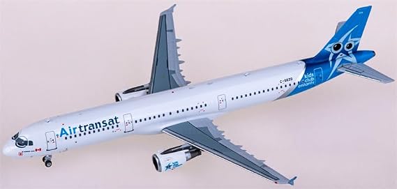 for NG Models for Air Transat for Airbus A321 C-GEZO 1:400 Aircraft Pre-Built Model
