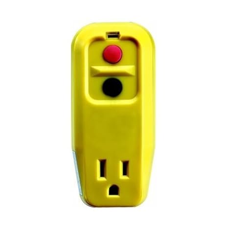 Morris Products 89002 Single Portable GFCI Adapter, 2-Pack