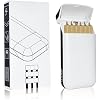 Extra Large Pre-Roll Paper Storage, Simple White Box, 110MM Large Capacity