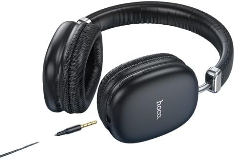Wireless Bluetooth 5.3 Headphones Mic Noise Cancelling Headsets Stereo Sound Earphones Sports Gaming Headphones Supports TF Black