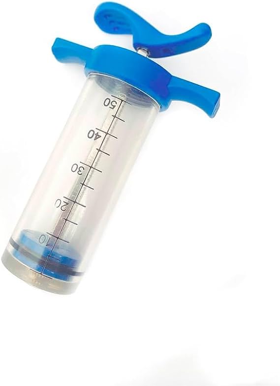50 ml Plastic Injector DIY Soft Bait Injector Silicone Mold Syringe for Custom Fishing Lures