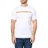 Karl Lagerfeld Men's Pullover Short Sleeve Stripe Logo T-Shirt