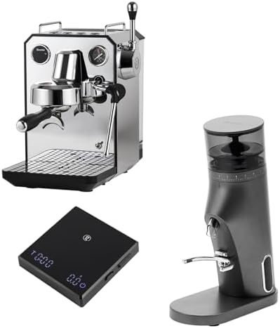 Gemilai G3006 Espresso Machine & Burr Coffee Grinder & Digital Coffee Scales Bundle for Cappuccino, Latte
