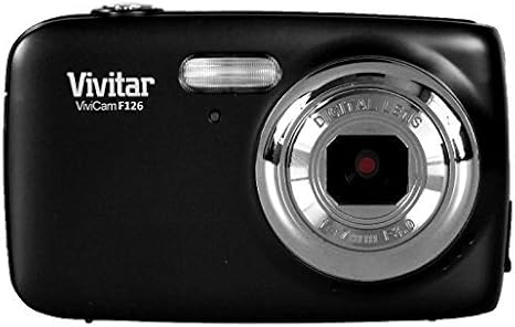 Vivitar VF126 14.1 MP Digital Camera with 1.8-Inch LCD Screen and Anti-Shake/Face Detection - Black