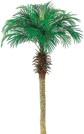 TWO 6 Phoenix Coconut Artificial Tropical Palm Trees, with No Pot,